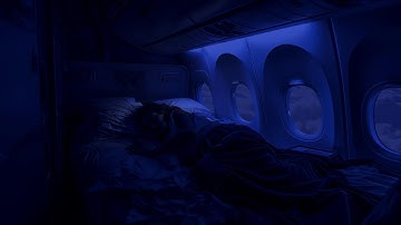 Floating In Space | Airplane Cabin White Noise Jet Sounds | Great for Sleeping, Studying, Reading