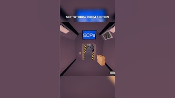 SCP TUTORIAL ROOM in PROJECT : SCP #ismemaxlol #pscp
