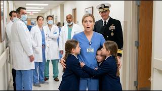 Doctors Freeze When the SEAL Admiral’s Triplet Daughters Call the Nurse by Her Secret Codename