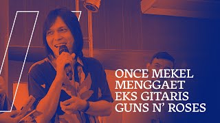 RON 'BUMBLEFOOT' Thal (EKS GUNS N' ROSES) ISI GITAR DI LAGU ONCE MEKEL !
