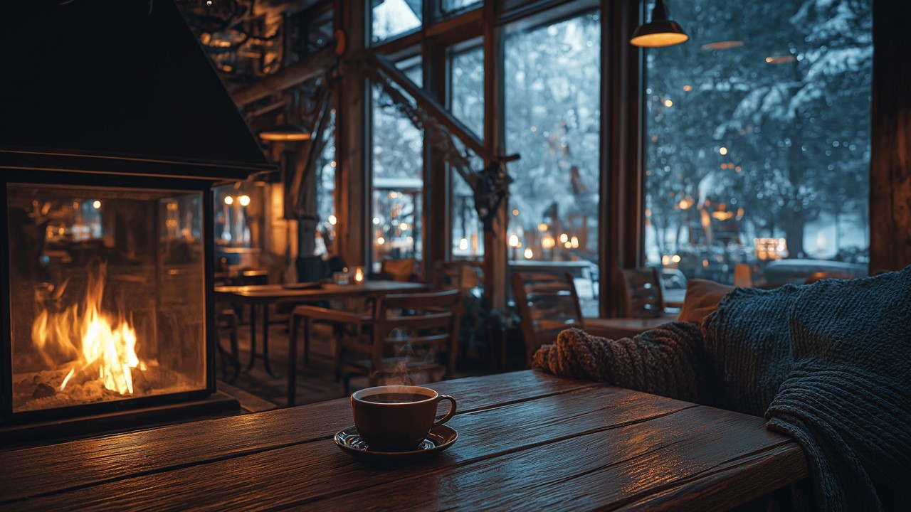Winter Warmth Sessions ☕ Cozy January Jazz Ambience for Work & Relaxation ❄️ | Seasonal Jazz Café