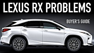 20162022 Lexus RX Buyer’s Guide  Reliability & Common Problems