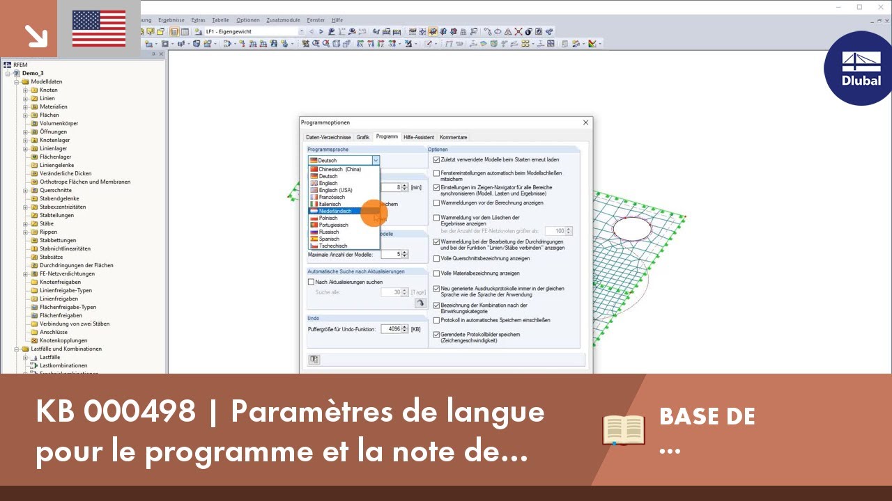 [EN] KB 000498 | Paramètres de langue pour le programme et la note de ...