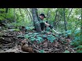 Одиночный поход в лес часть 1. Solo hike in the forest part 1