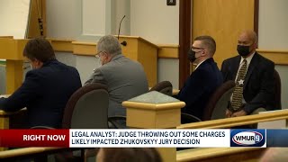 Legal analyst says judge throwing out some charges likely impacted Zhukovskyy trial decision