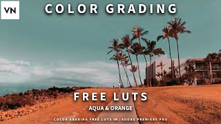 Color Grading Video di VN | Free 2 Luts / Presets Aqua & Orange