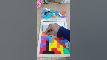 colorful tetris puzzle eps 569 #tetris #tetrischallenge #colorful