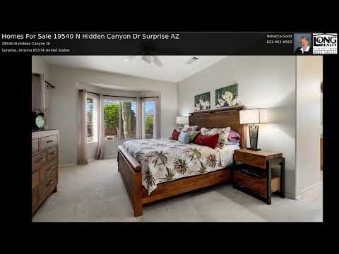 19540 N Hidden Canyon Dr, Surprise, AZ home video tour