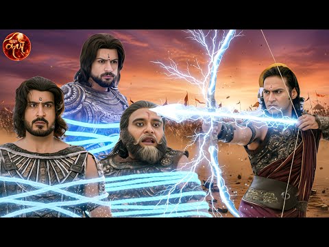 अभिमन्यु की मौत का बदला, अर्जुन और श्रीकृष्ण ने मचा दी महाभारत में तबाही! || Suryaputra Karn