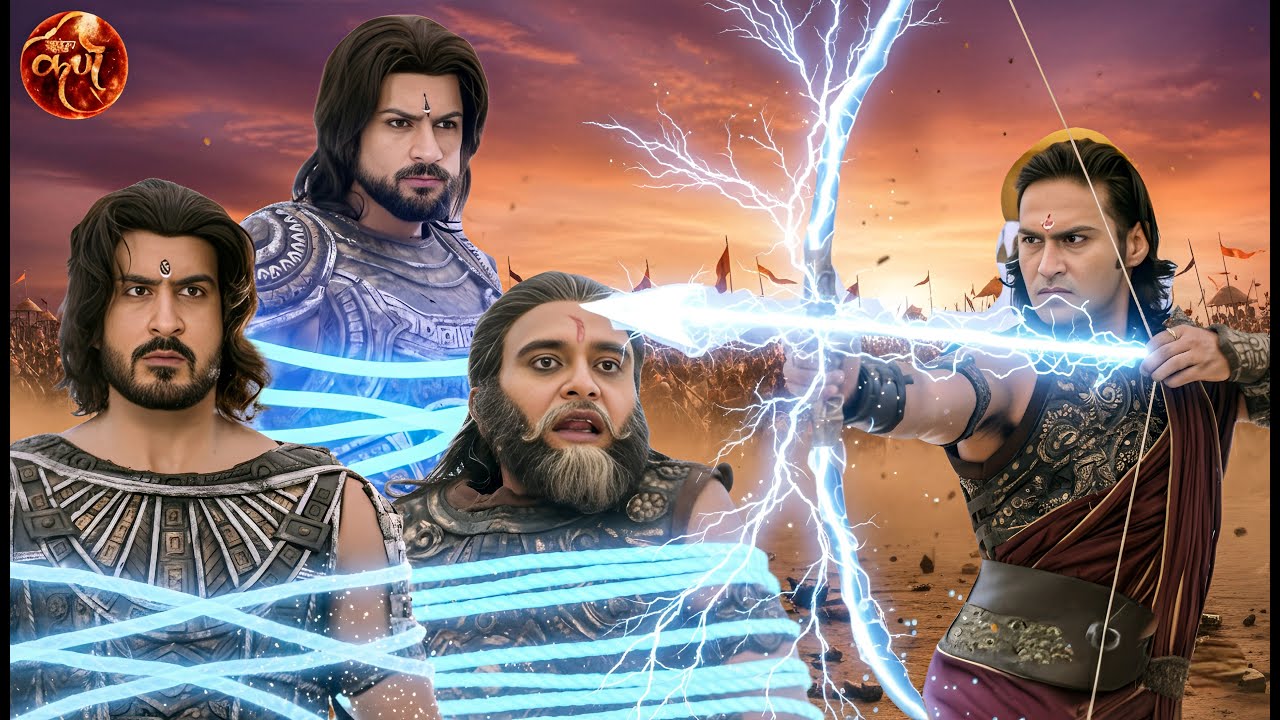 अभिमन्यु की मौत का बदला, अर्जुन और श्रीकृष्ण ने मचा दी महाभारत में तबाही! || Suryaputra Karn