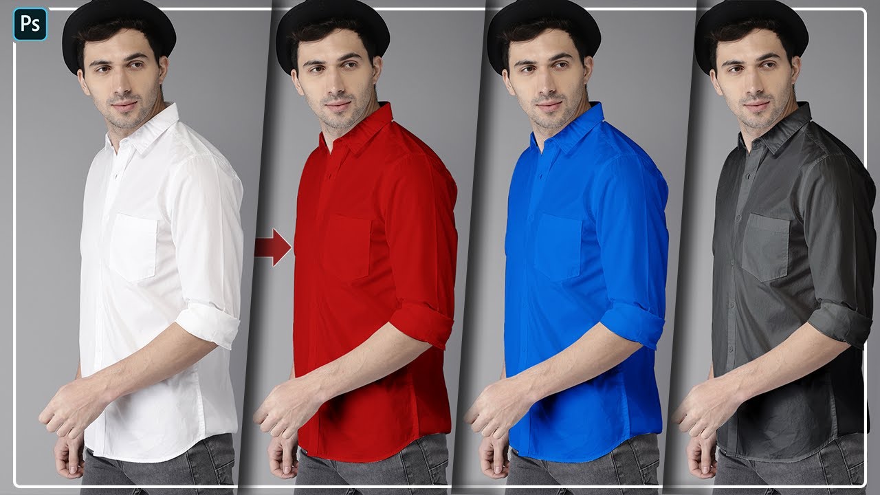 How to Turn White into Any Color in Photoshop ।। Mahmudul's Design ...