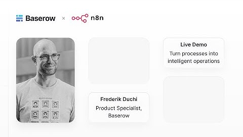 Webinar Teaser 🎬 | Automate SOPs & Workflows with Baserow × n8n