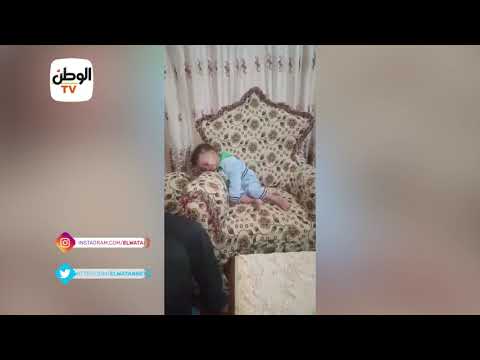 محمد انتصر على الكورونا فواجه التشنجات والشلل الحركي