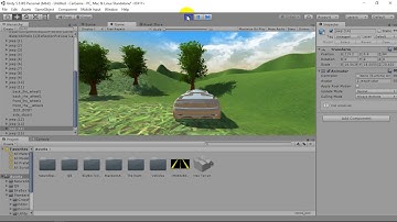 simple car game - unity 5