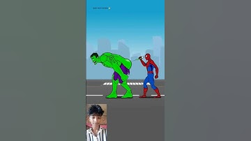 Hulk vs Spider Man Crunch Time 2 Animation