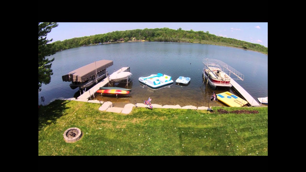 Seawall Installation on Whitemore Lake YouTube