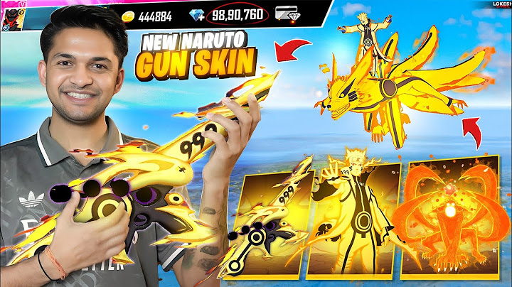 Free Fire I Got Naruto Nine Tail kurama And Naruto Gun Skin 😱 Gameplay