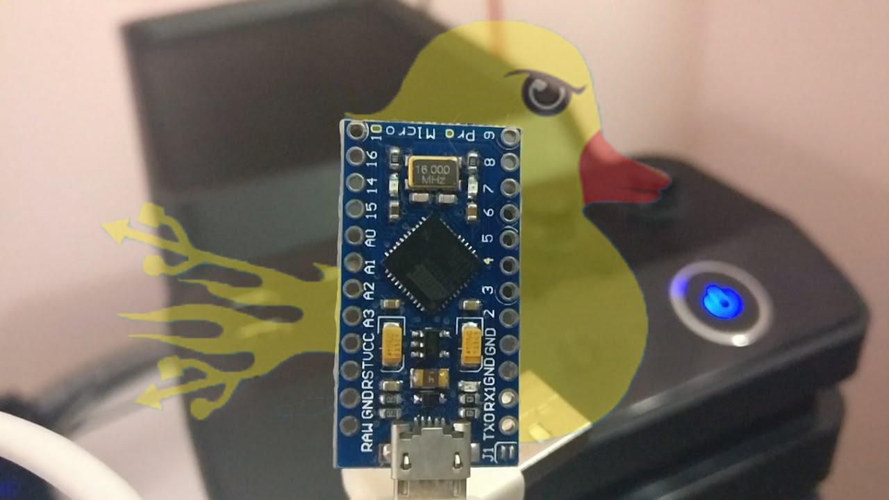 How To Make Your Own USB Rubber Ducky YouTube
