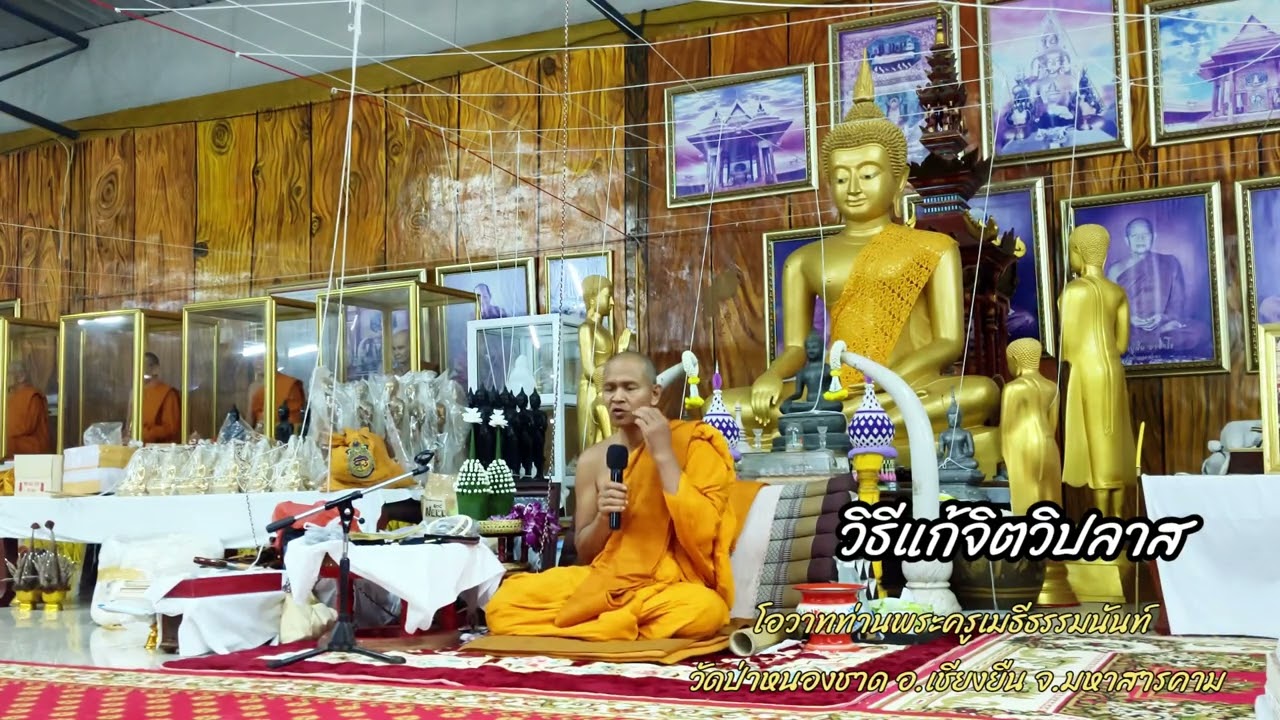 #วิธีแก้จิตวิปลาส โอวาทท่านพระครูเมธีธรรมนันท์ วัดป่าหนองชาด #เพจศิษย์วัดป่าหนองชาด