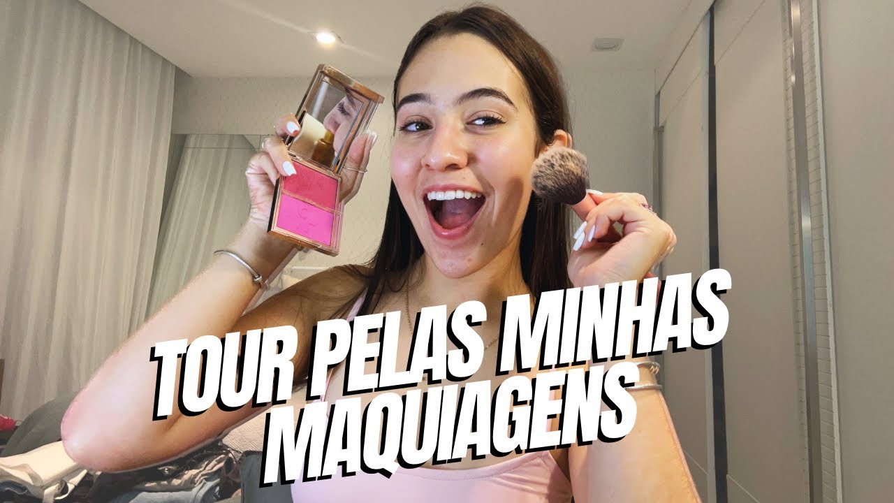 TOUR PELAS MINHAS MAQUIAGENS | JULIA PIMENTEL
