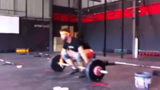 100 kg 220# split snatch