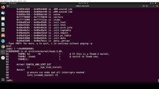Kernel Entry Point
