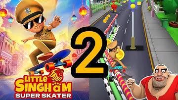 Little Singham Supar Skater - Gameplay walkthrough Part 2 (Android) @ProLabAndroidGameplays