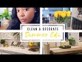 Clean with me | Summer Edition | Decorate with me