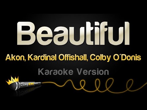 Akon, Kardinal Offishall, Colby O'Donis - Beautiful (Karaoke Version)