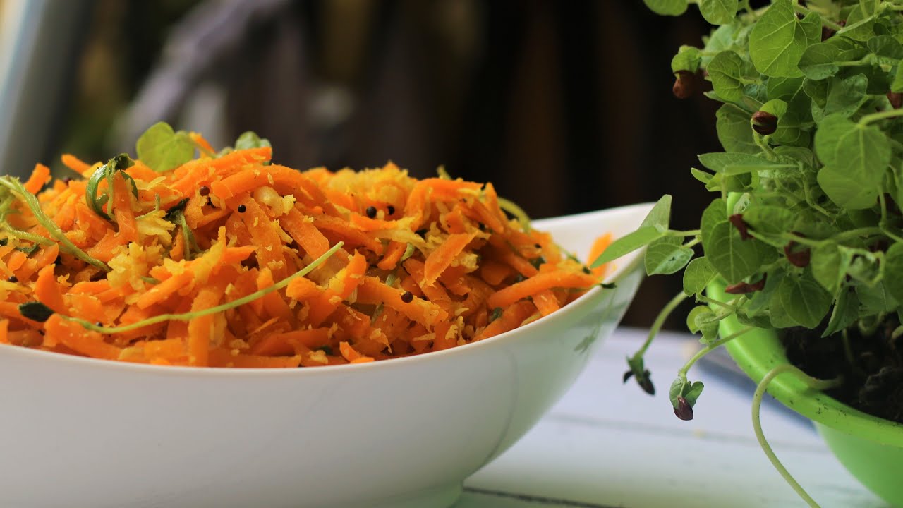 Cooking with Microgreens | Microgreen Carrots | Micro green in recipes