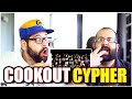 SAY IT WITH YOUR BELLY BRO!! Crypt - Cookout Cypher ft. GAWNE, Vin Jay, 100Kufis & more *REACTION!!