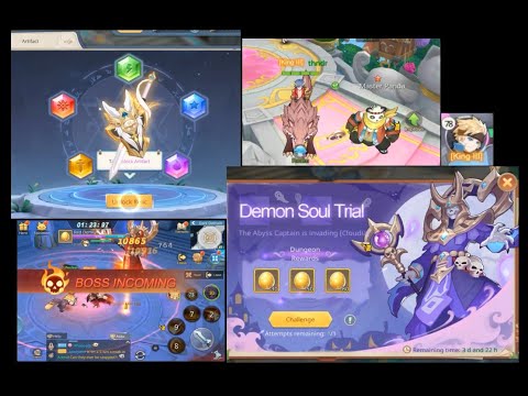 Guardians of Cloudia - Level 78 - Artifact Feature plus Demon Soul Trial Event