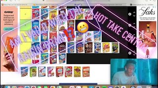 RAISIN BRAN GOATED!! Cereal Tier List | Hot Take Central