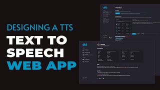 A Dark Mode UI TTS Website App  Interface Concept in Figma (Redesign and Feedback) screenshot 5