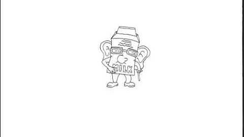 Animation Milk Carton