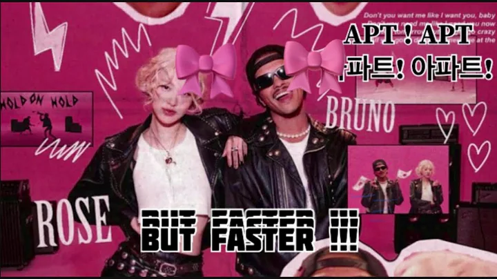 APT but everytime they say “APT” it gets faster