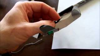 This video shows you step by step how to turn an aluminum can into a nice toy plane. This toy would be used for children above the 