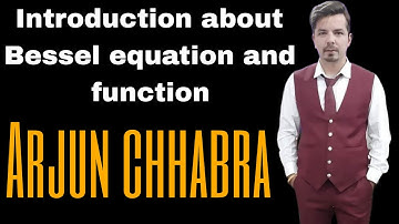Introduction about Bessel equation function for | B.sc | B.sc b.Ed | B.tech | any other courses