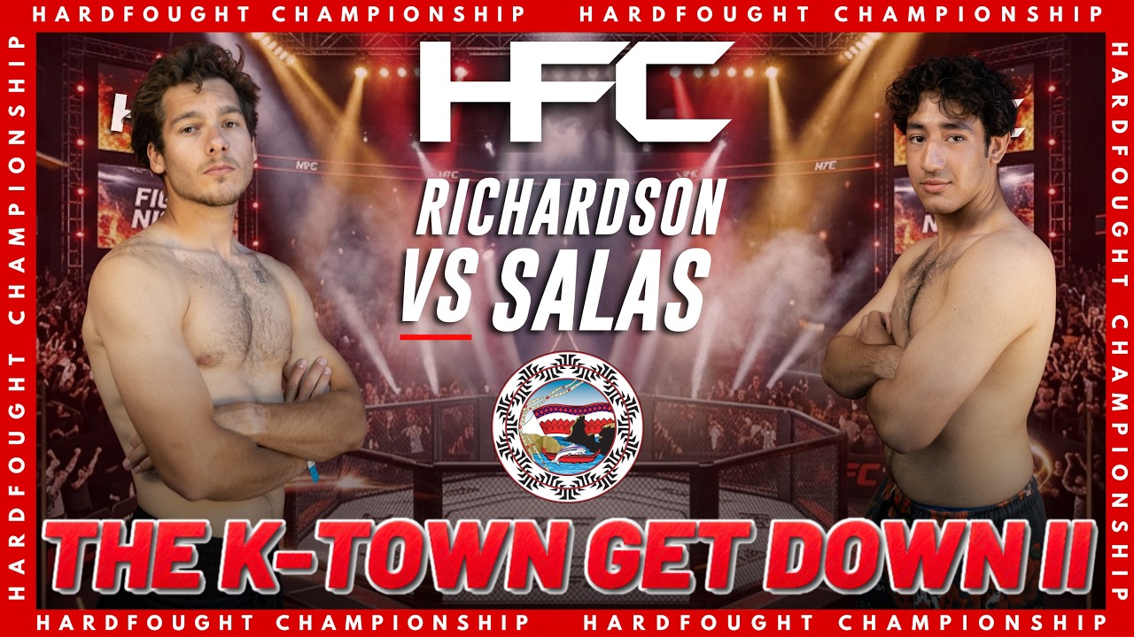 🔥 HFC K-TOWN GET DOWN II | Emilio Salas vs Jarom Richardson | Full Fight