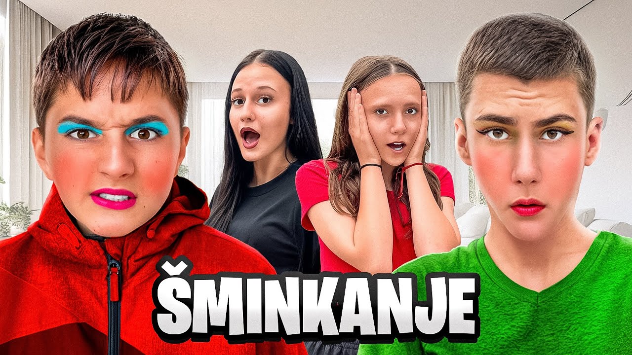 NEJRA I ERNA ŠMINKAJU SVOJE MOMKE !