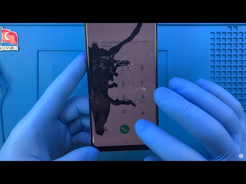 Rašalas nutekėjo! „Samsung Galaxy S9 +“ ekrano pakeitimas