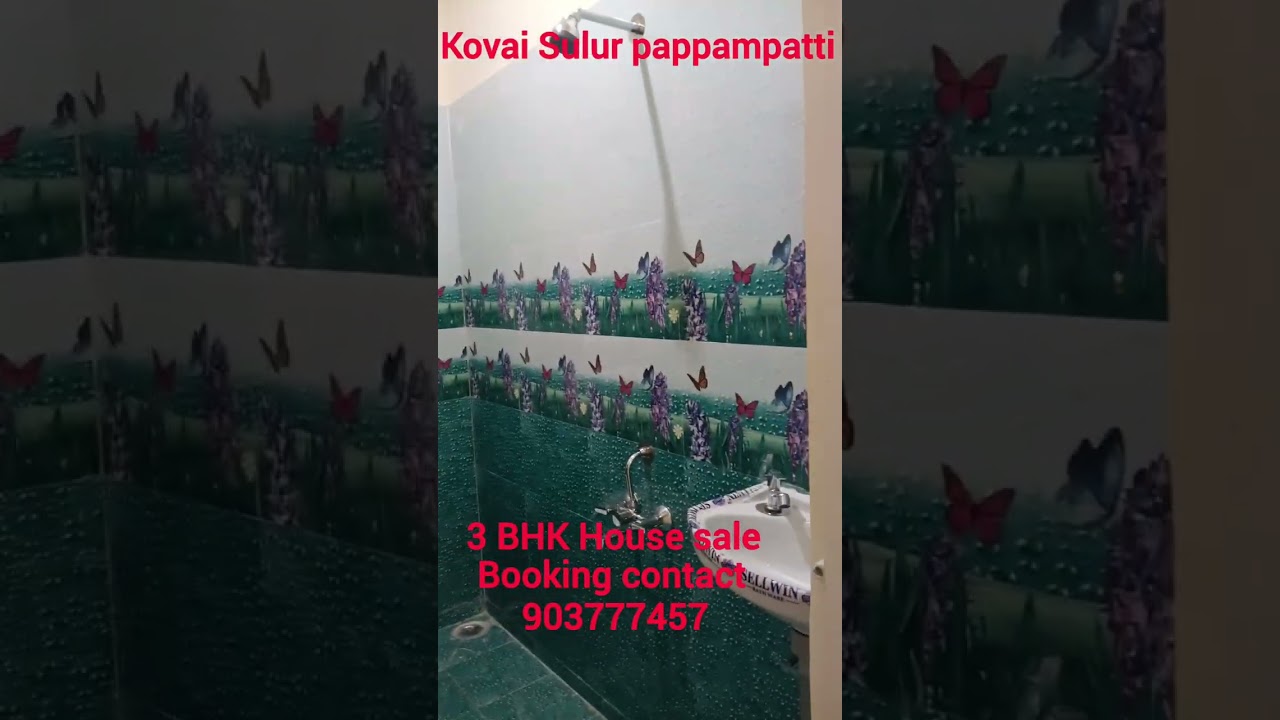 Kovai Sulur papampatti 3 BHK  new house sales