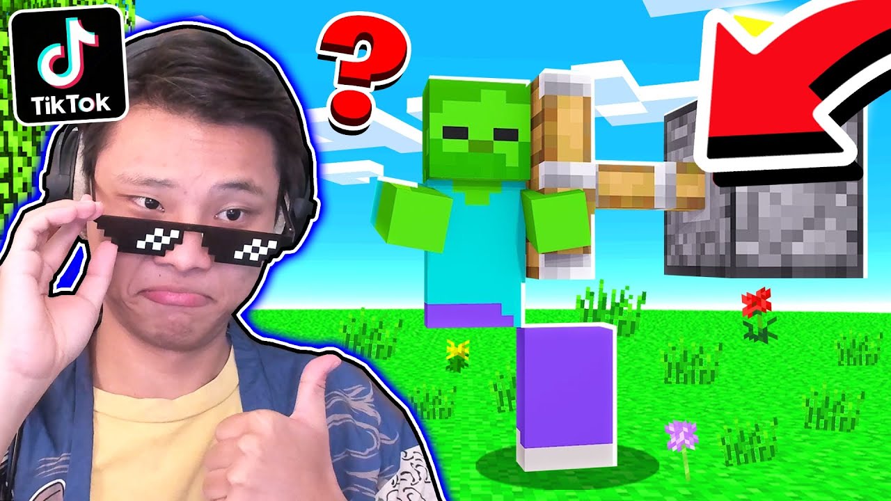 JAYGRAY BÓ TAY VÌ NHỮNG KIỂU LOGIC CỰC HÀI TRONG MINECRAFT🤣*THỬ NGHIỆM CÁC VIDEO TIKTOK TRIỆU VIEW