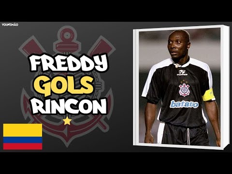 Volante Freddy Rincón! TODOS os gols pelo Corinthians!