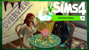 The Sims 4 Paranormal Stuff : Build/Buy Overview