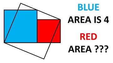 Are YOU Able to Find the Area of the RED Square?