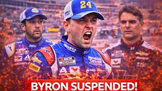 🚨 NASCAR in PANIC! William Byron ERUPTS After SHOCKING Suspension Decision!