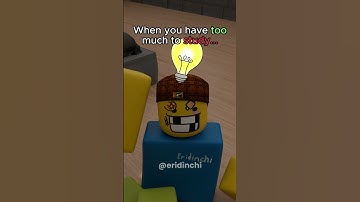 When you have too much homework #eridinchi #roblox #robloxanimation #robloxmemes