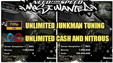 How To Add Unlimited Cash And Nitrous And Junkman Tuning On NFS Most Wanted