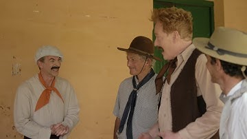 Jordan Schlansky Breaks Character and Completely Loses It - Conan O